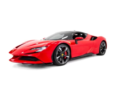 FERRARI-SF90-STRADALE-ROSSO-CORSA-DIANTEIRA-ESQUERDA